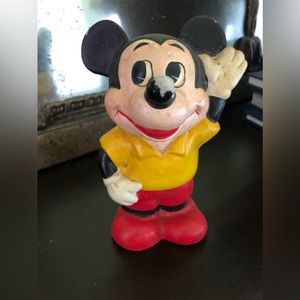 Vintage Mickey Mouse coin bank